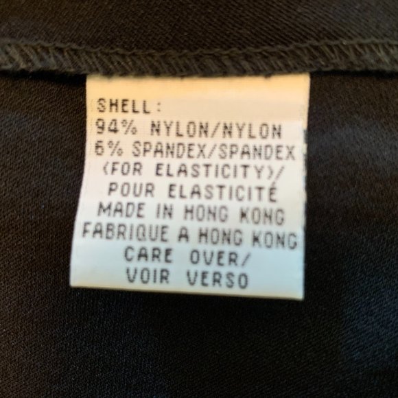 VTG Anne Klein 3/4 Length Nylon Blend Jacket, Size 10 (Fit Similar to Size 6) - Picture 7 of 7